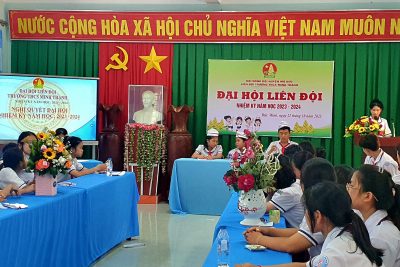 ĐẠI HỘI LIÊN ĐỘI NĂM HỌC 2023-2024